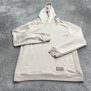 Benny Gold Hoodie Pullover Sweatshirt Mens Large Nude Brown Casual Outdoor